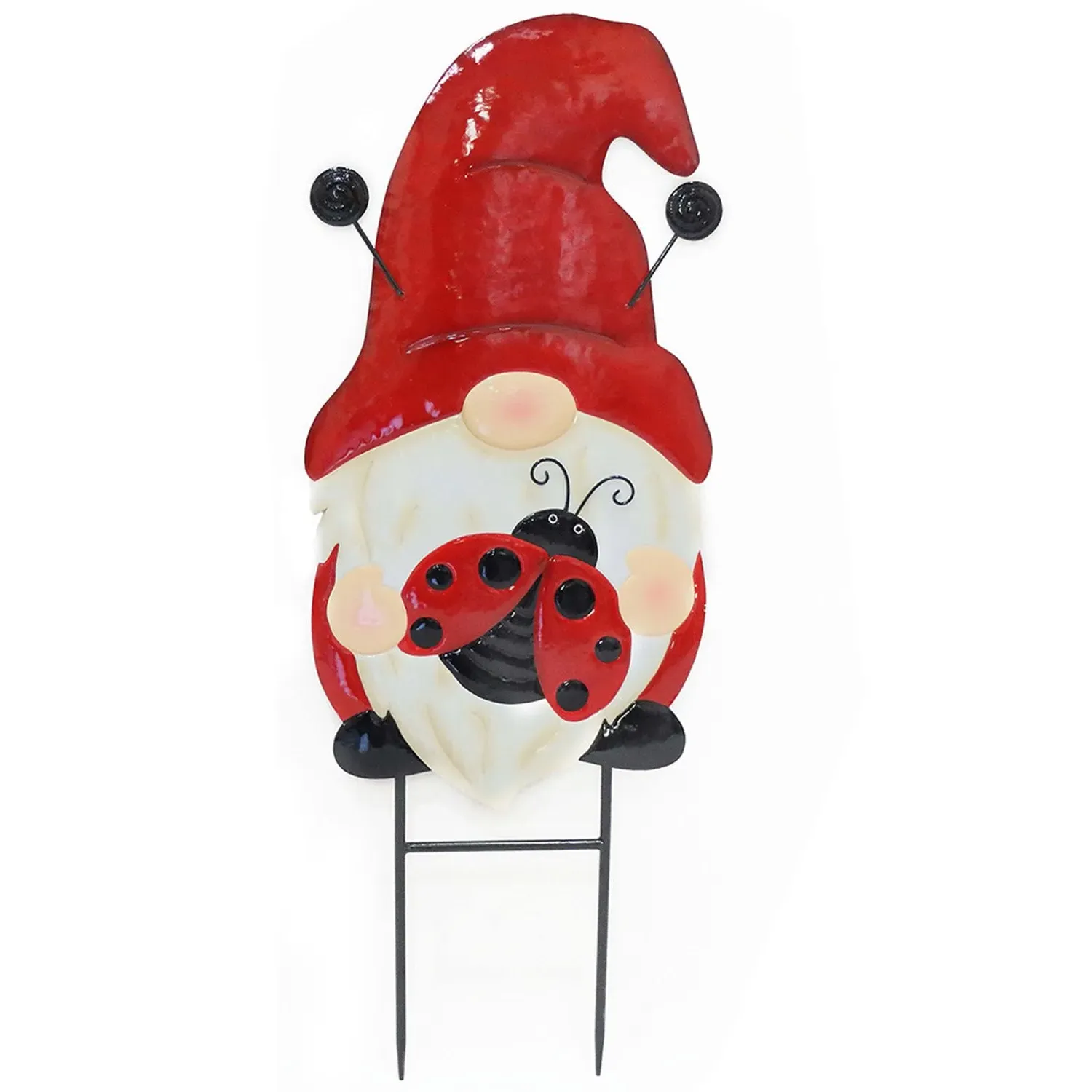 Indoor/Outdoor Ladybird Gonk Stake - Red