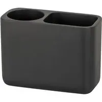 Industrial Toothbrush Holder - Black