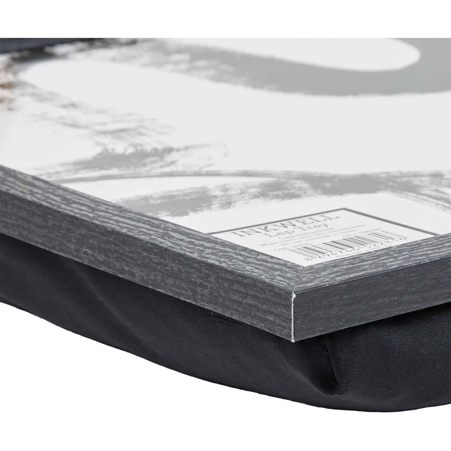 Inkwell Lap Tray - Black & White