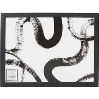 Inkwell Lap Tray - Black & White