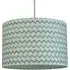 Interlinked Lamp Shade - Monochrome, Faux Suede