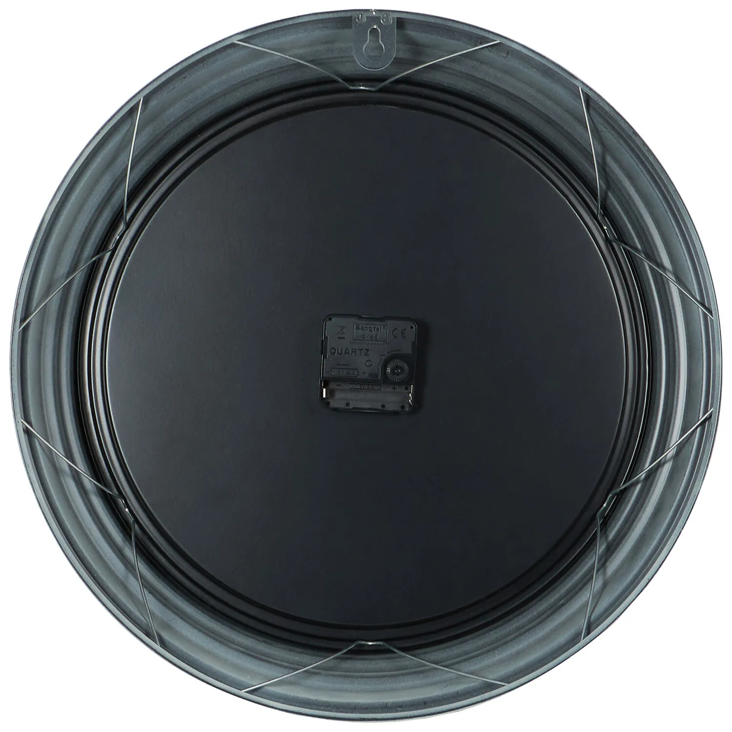 Iron Wall Clock 40cm - Black