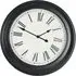 Iron Wall Clock 40cm - Black