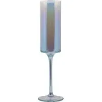 Iryssa Lustre Champagne Glass - Blue