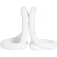 Isla Bookends - White