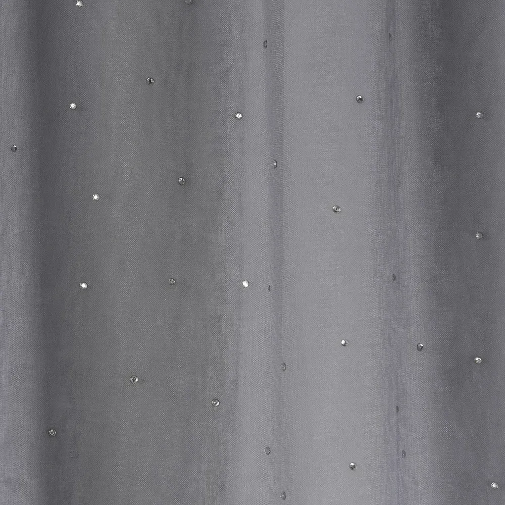 Jewel Curtain Panel - Grey