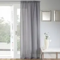 Jewel Curtain Panel - Grey