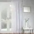 Jewel Curtain Panel - White