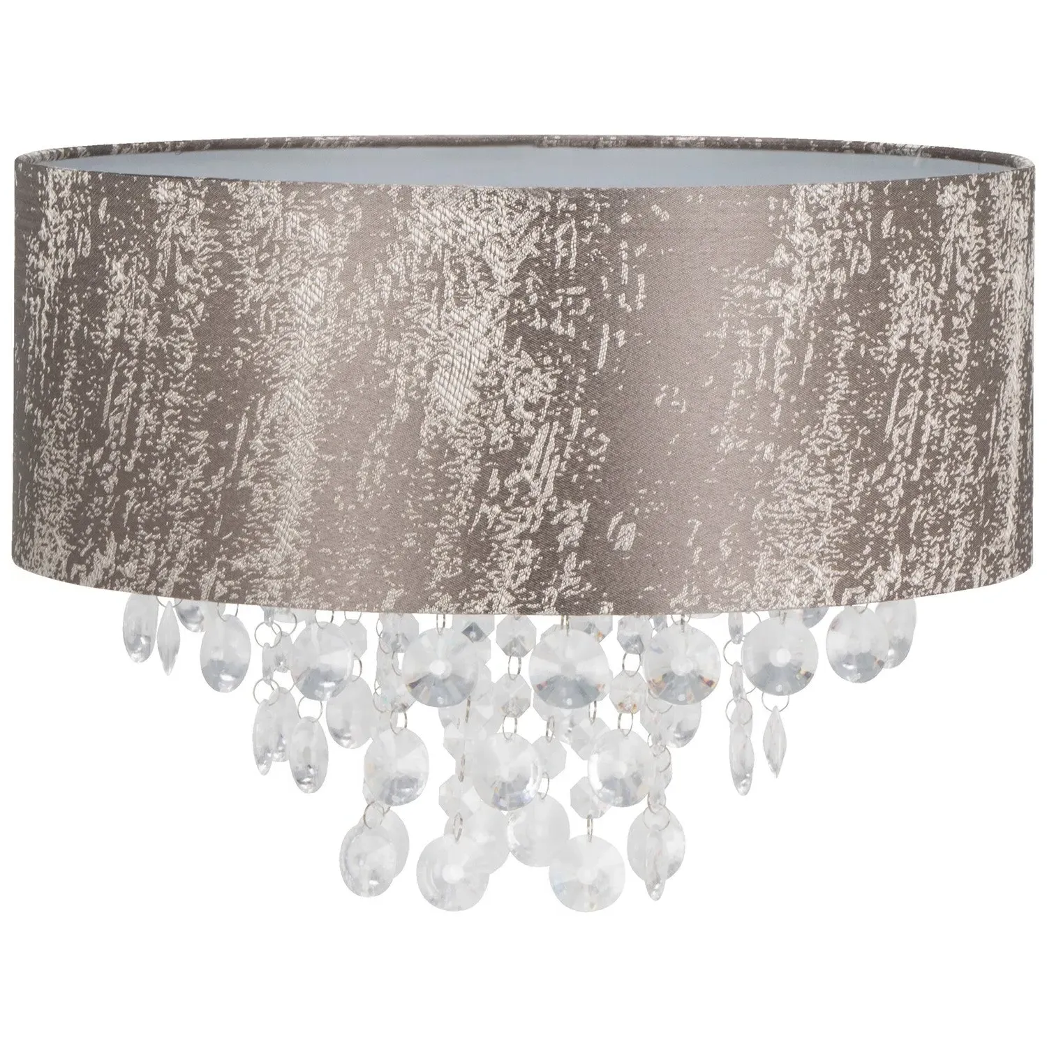 Jewel Droplet Lamp Shade - Grey