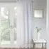 Jewel Voile Curtain Panel - White
