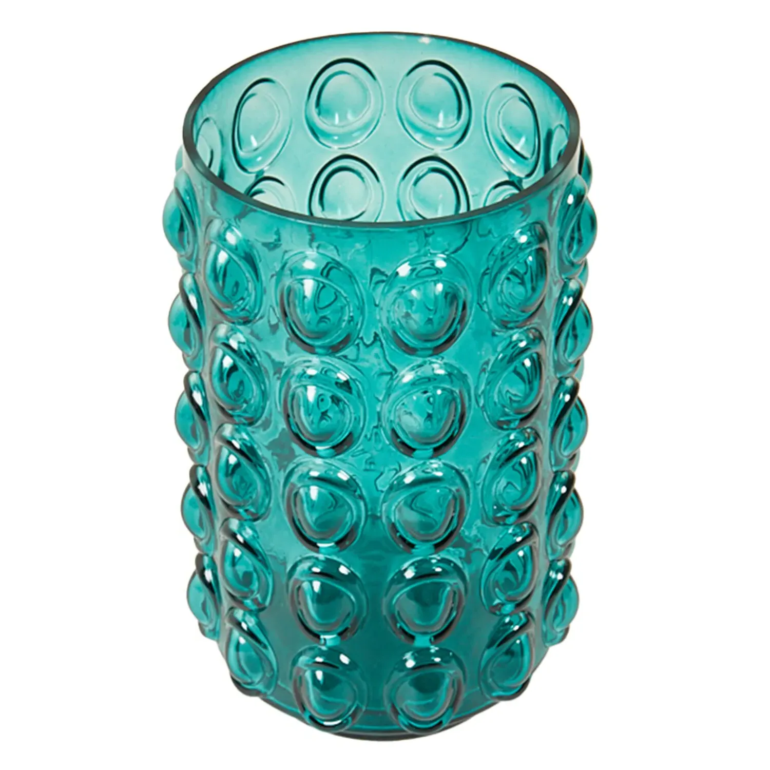 Jewelled Bubble Hurricane Vase