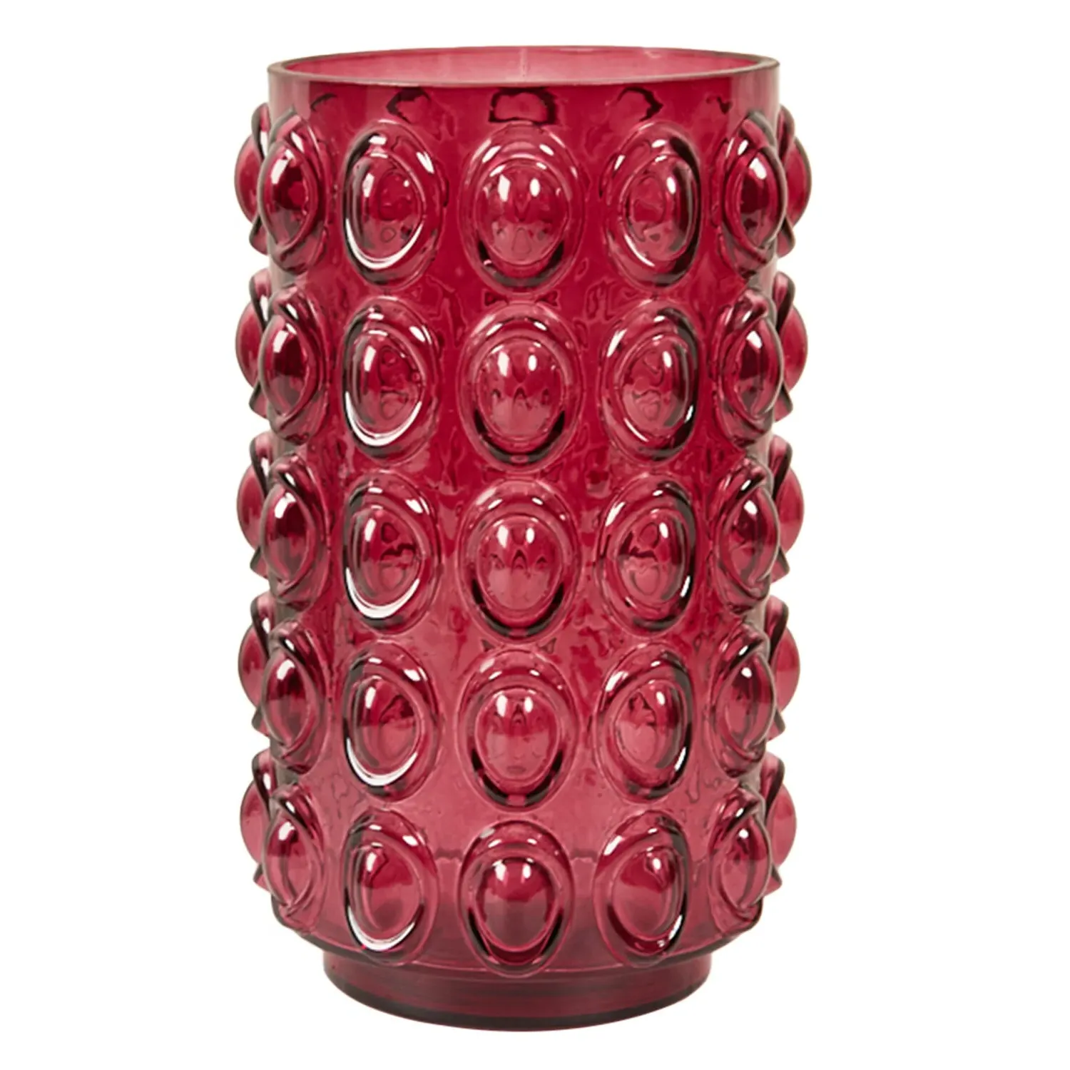 Jewelled Bubble Hurricane Vase