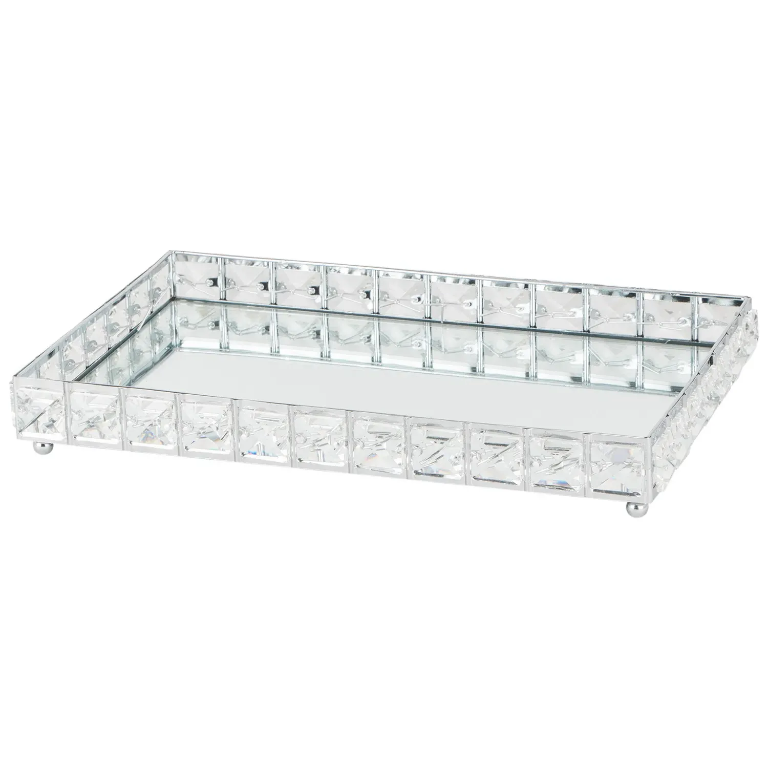Jewelled Rectangular Tray image