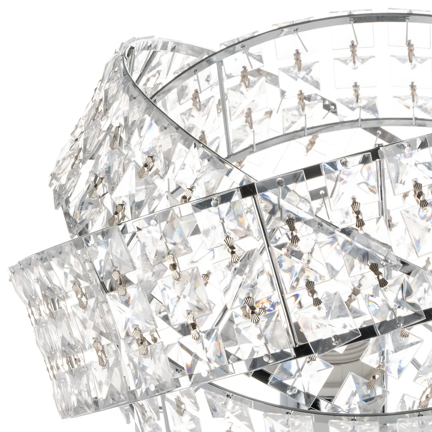 Jewelled Twisted Table Lamp