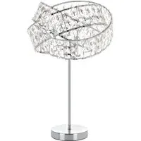 Jewelled Twisted Table Lamp