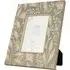 Jolie 6x4in Floral Effect Frame - Green