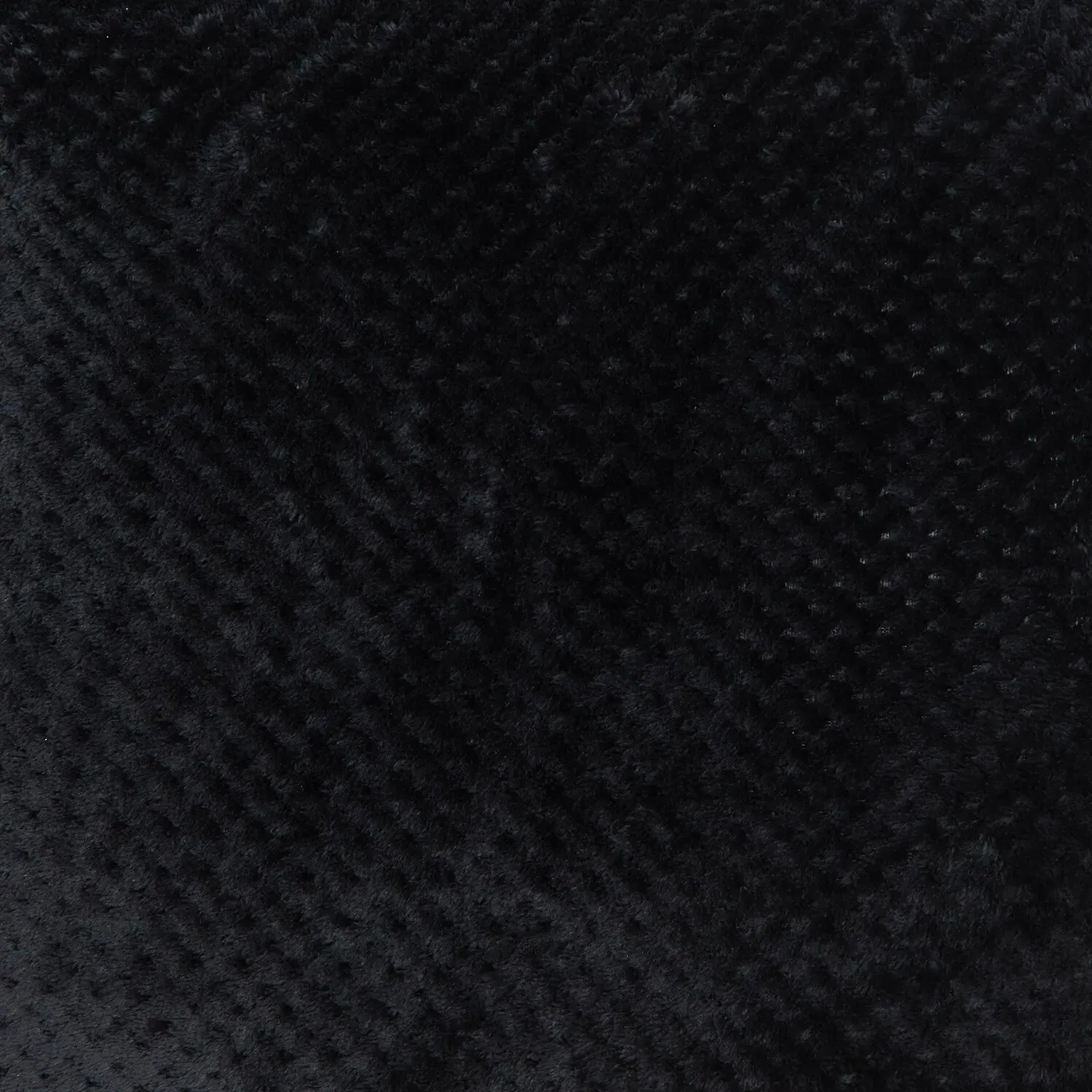 Jumbo Fleece Cushion - Black