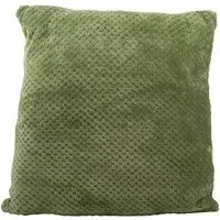 Jumbo Fleece Cushion - Green