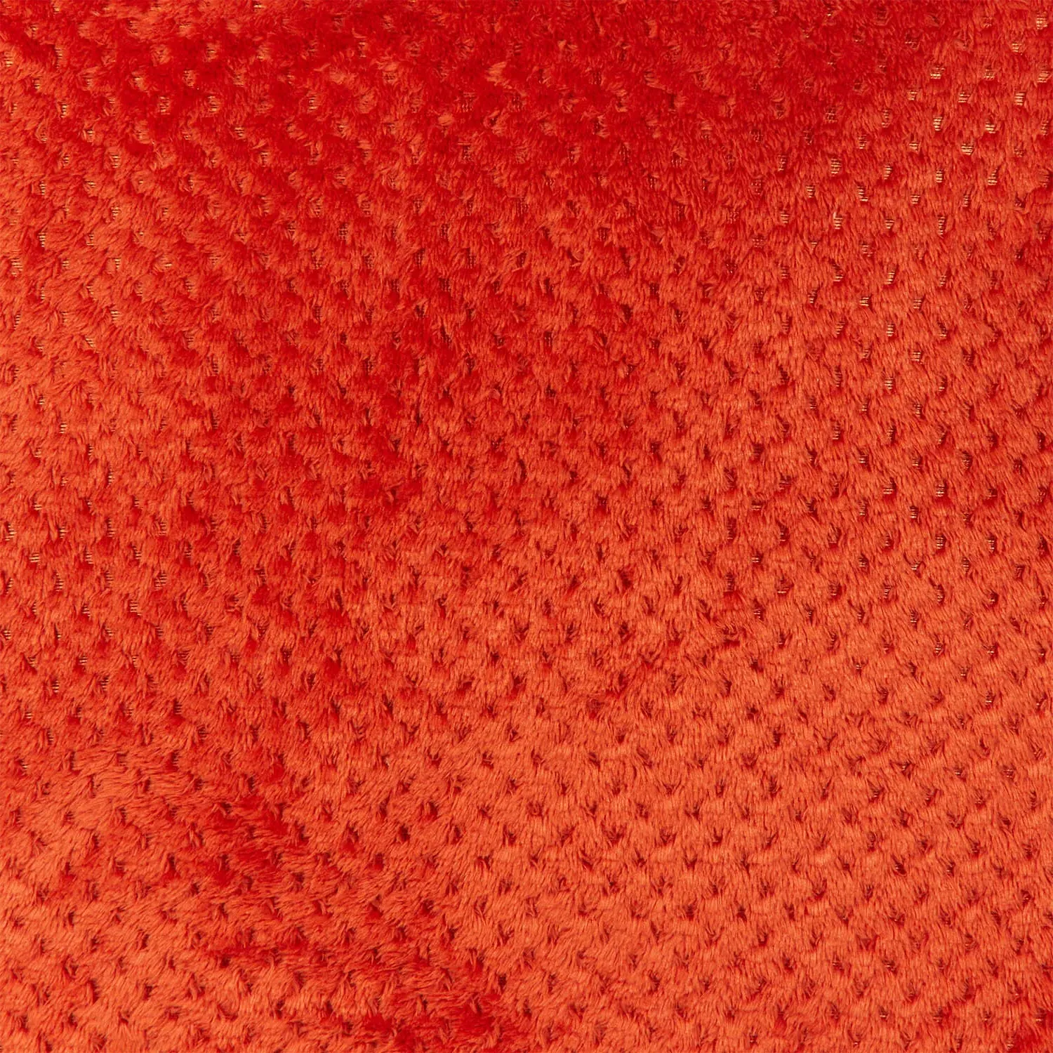 Jumbo Fleece Cushion - Rust