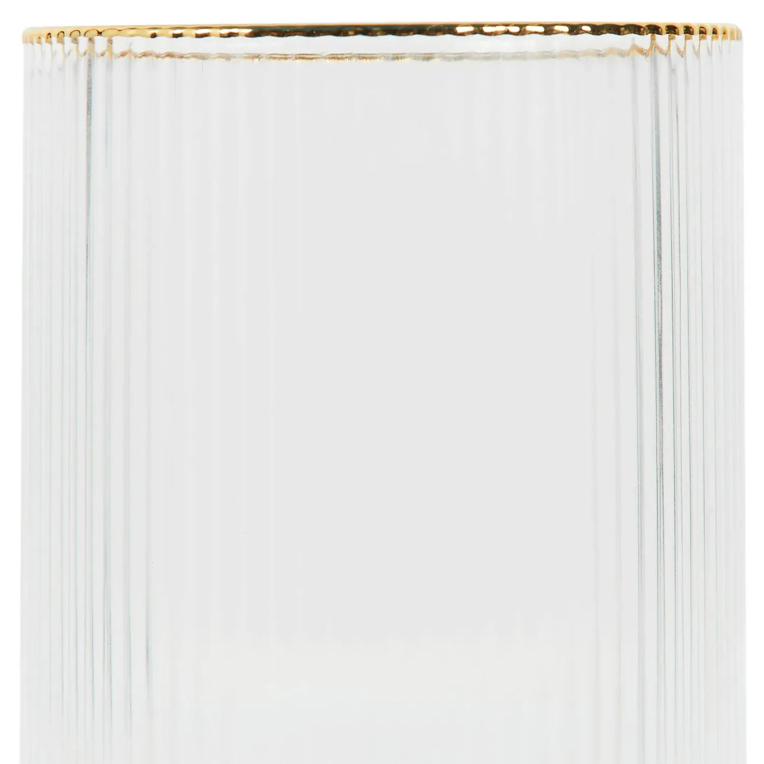 Kaiseki Hiball Glass 520ml - Clear, Gold