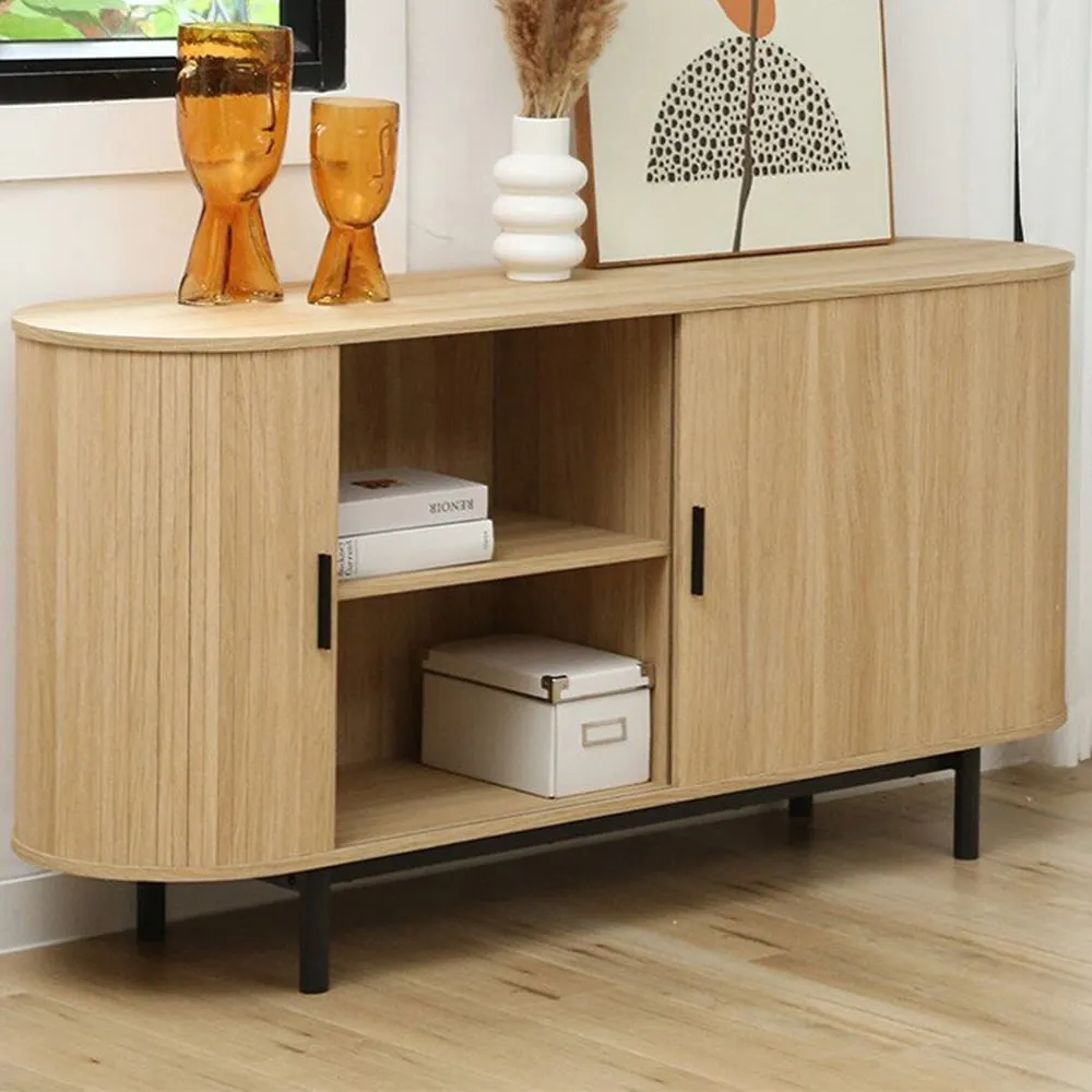 Kali 2 Door Sideboard - Natural