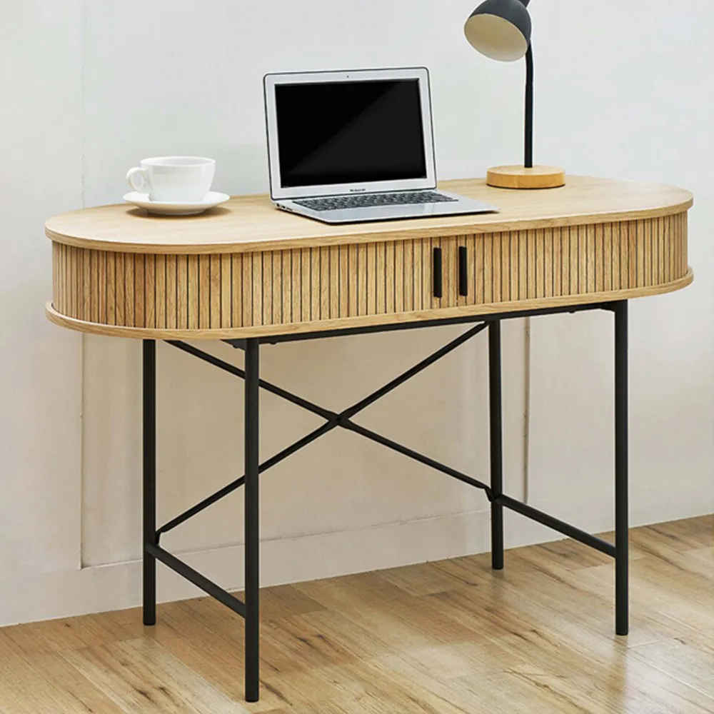 Kali Computer Desk - Natural