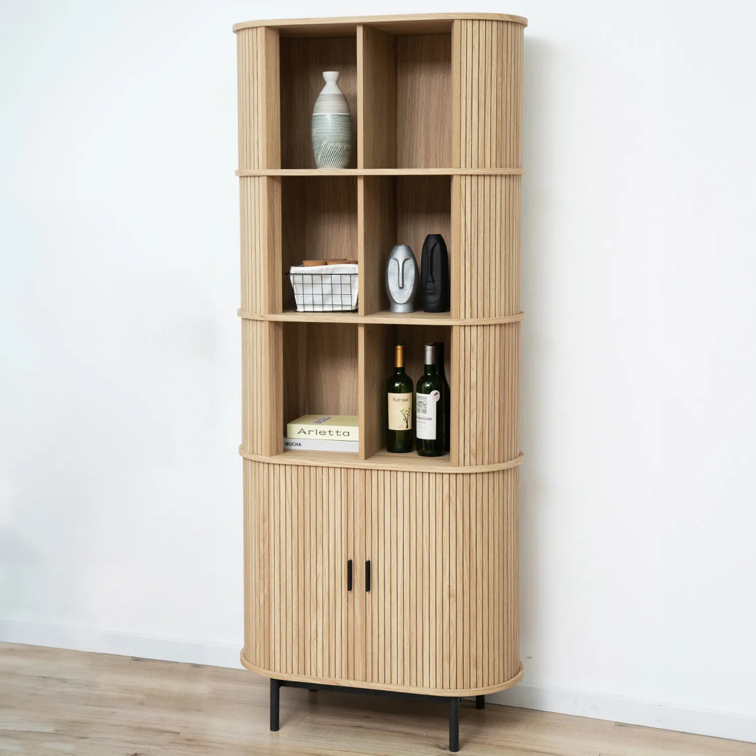 Kali Display Cabinet - Natural