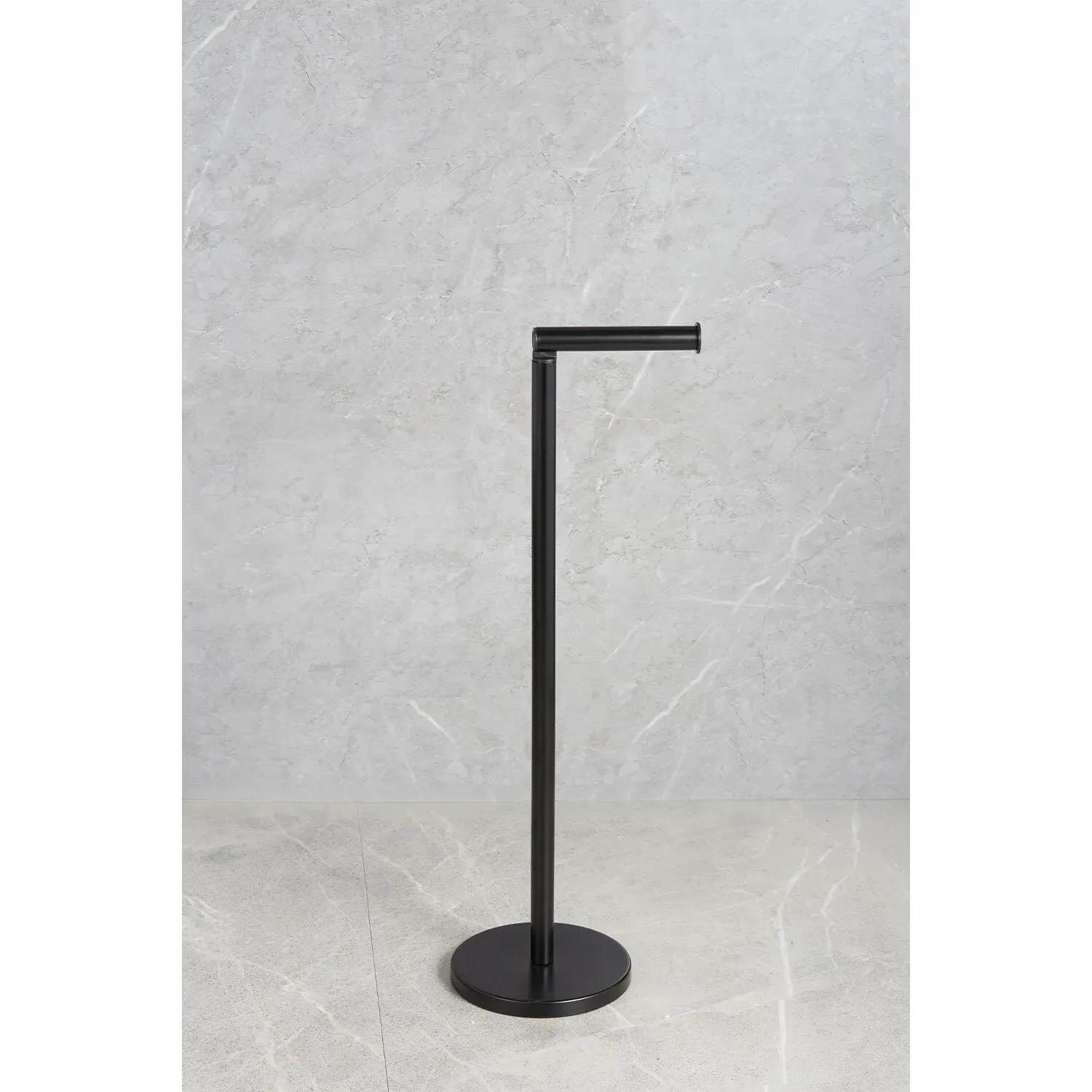 Kensington Rotating Toilet Roll Holder - Black