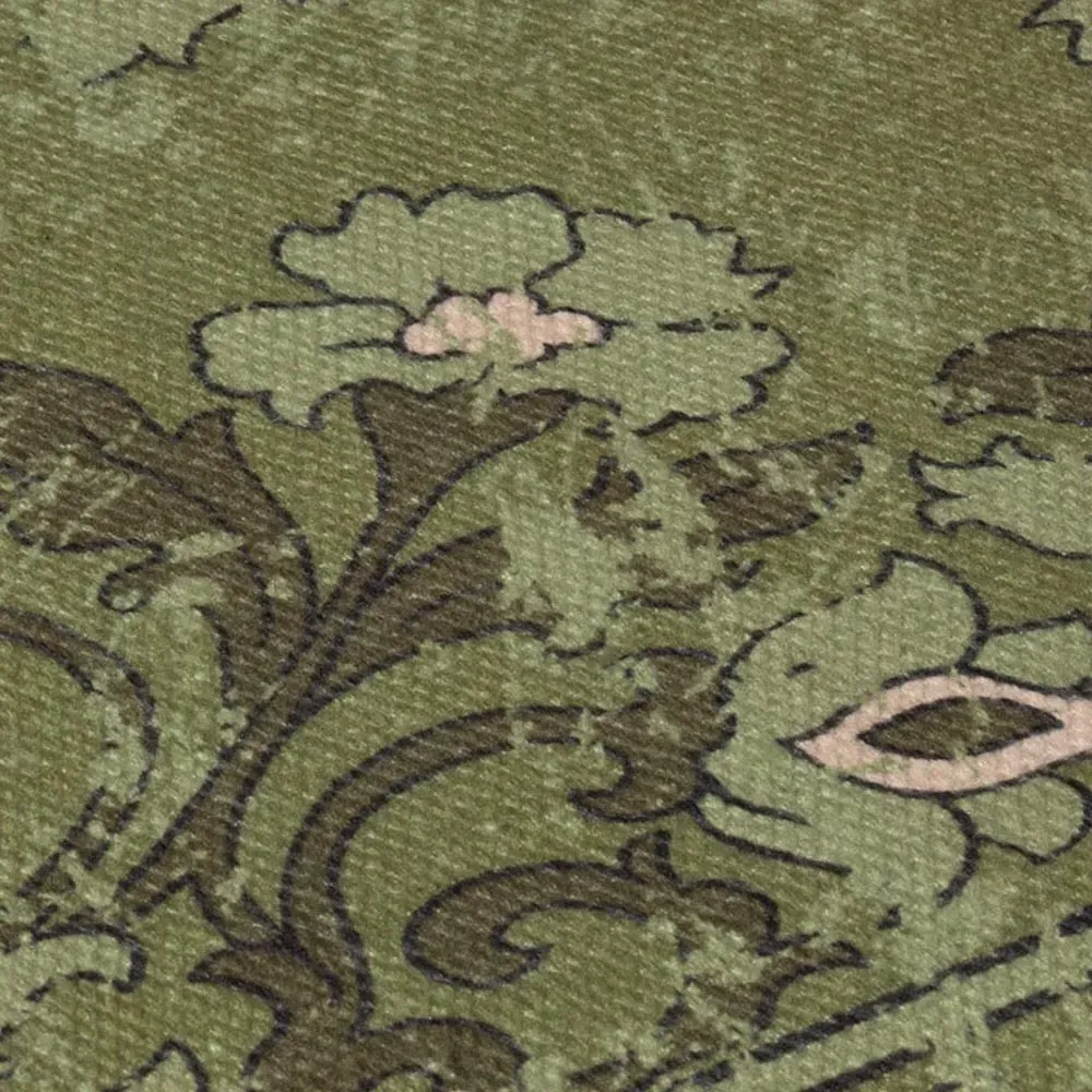 Kew 120x170cm Rug - Olive Green, Recycled Plastic