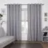 Kids Blackout Eyelet Curtains 117cm - Grey