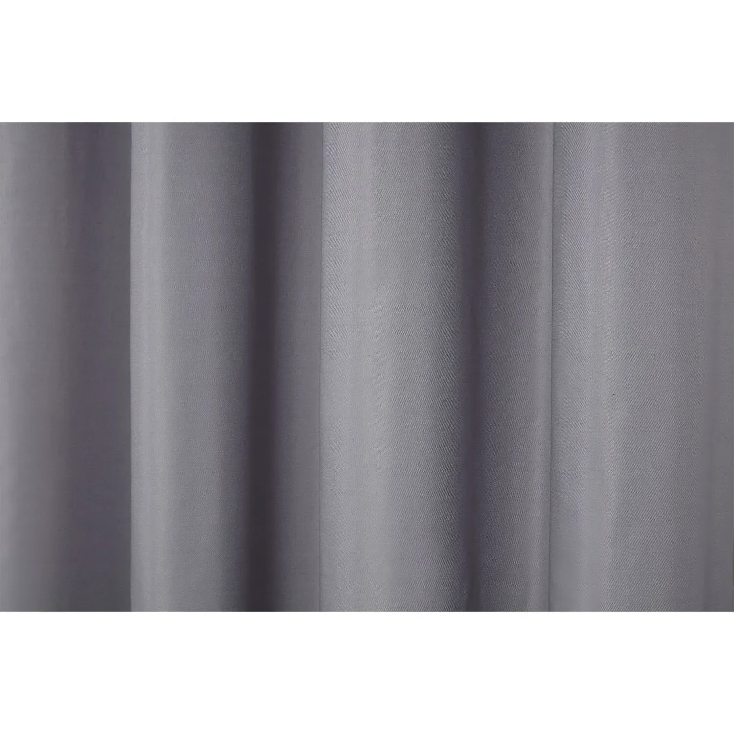 Kids Blackout Eyelet Curtains 168cm - Grey
