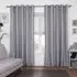 Kids Blackout Eyelet Curtains 168cm - Grey