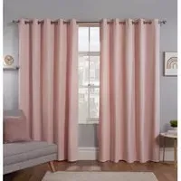 Kids Blackout Eyelet Curtains - Pink