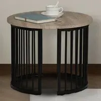 Kiko Coffee Table - Natural, Black