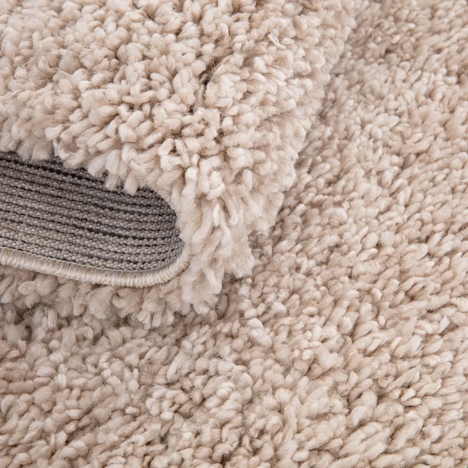 Kingston 100cm Textured Rug - Champagne