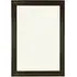 Kingston Brushed Wooden Mirror - Black