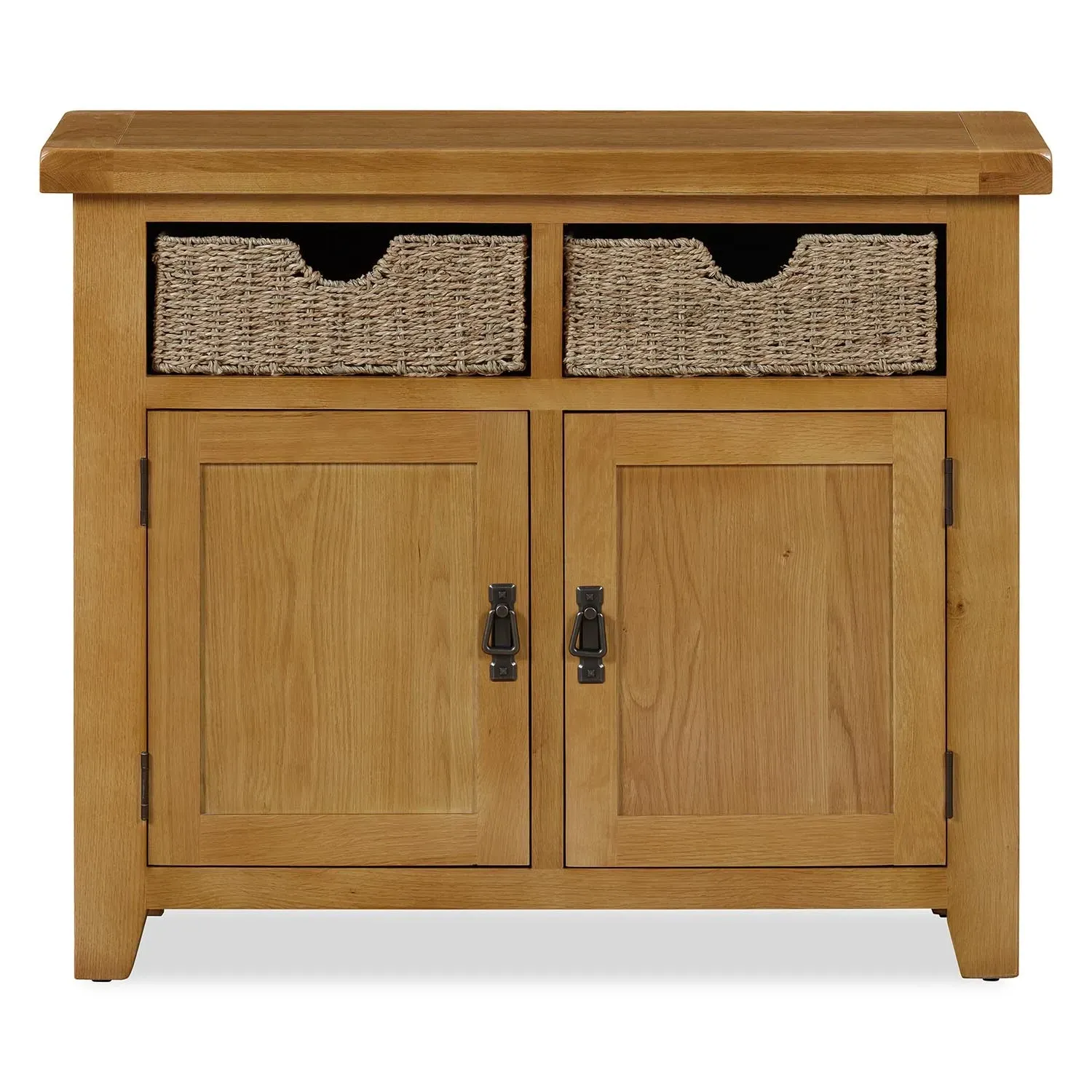 Kinsale 2 Door Sideboard with Basket Drawers - Oak