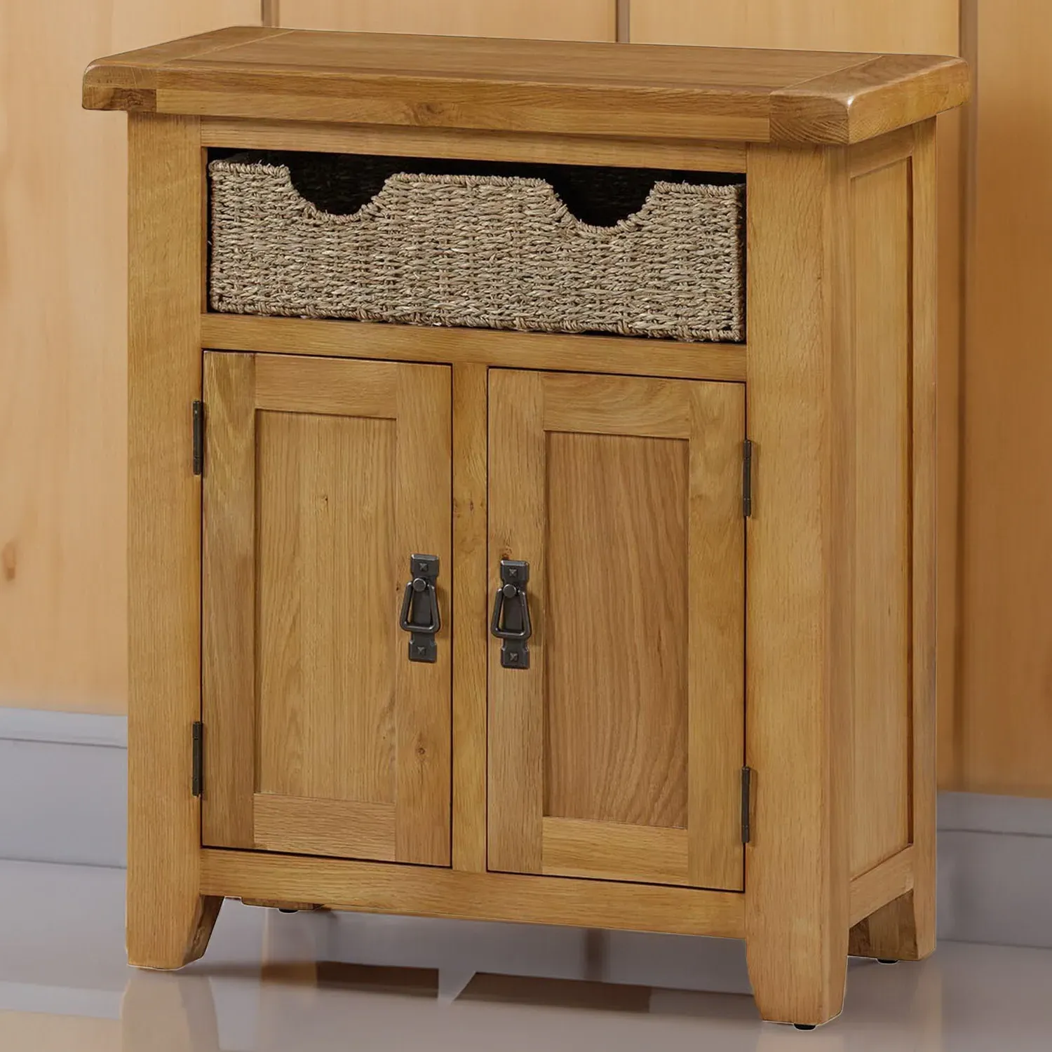 Kinsale Mini Sideboard with Basket Drawer - Oak image