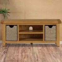 Kinsale TV Unit with Storage - Brown, Oak