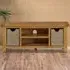 Kinsale TV Unit with Storage - Brown, Oak
