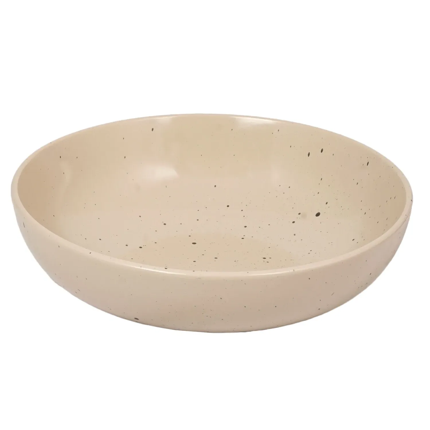 Kiso Serving Bowl - Warm Grey, Stoneware