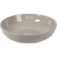 Kiso Serving Bowl - Warm Grey, Stoneware