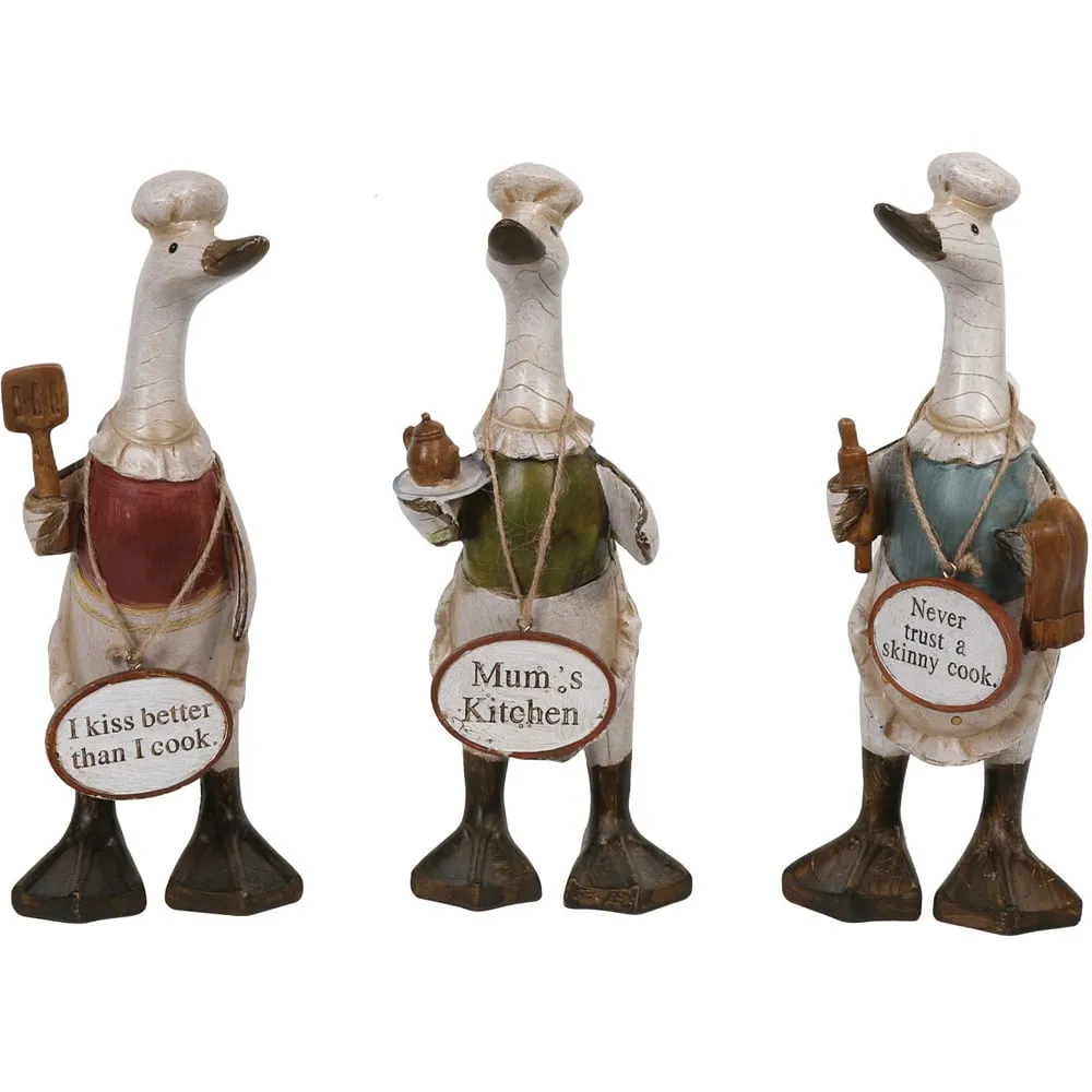 Kitchen Duck Ornament - Assorted Designs image
