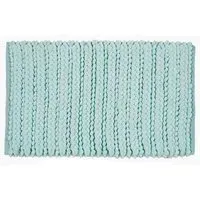 Knit Bath Mat - Aqua
