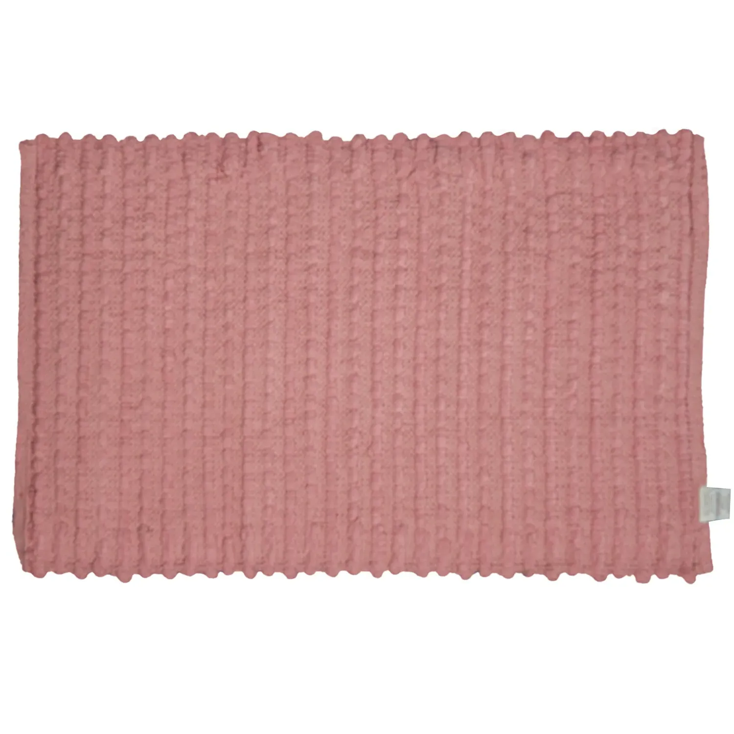 Knit Bath Mat - Pink