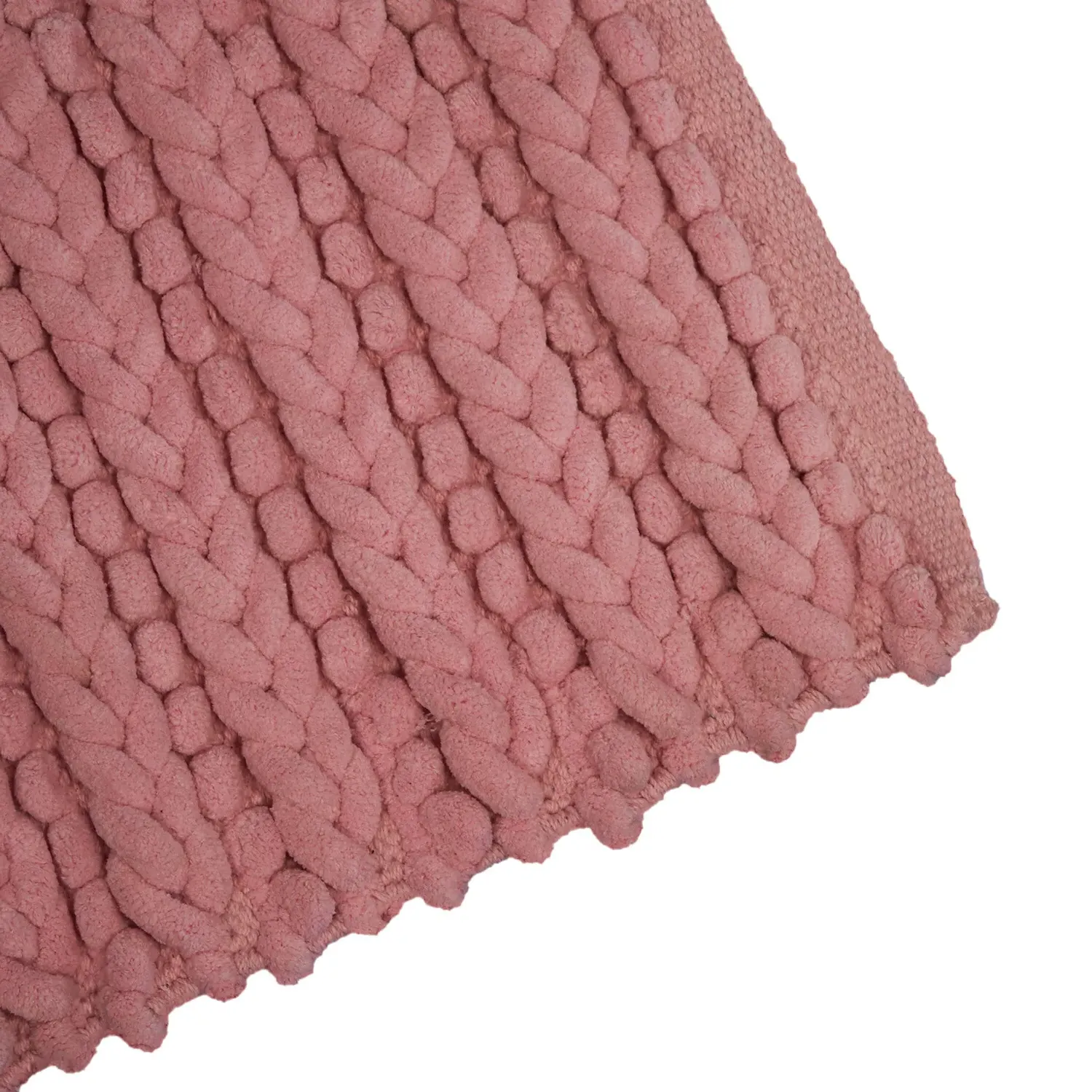 Knit Bath Mat - Pink