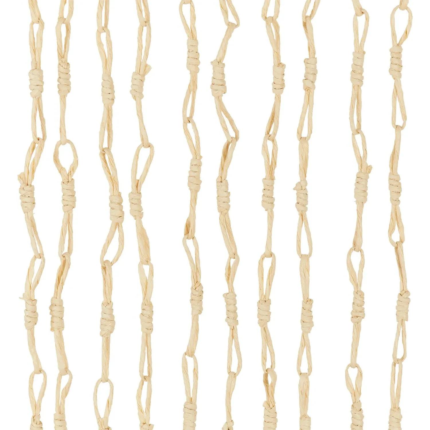 Knotted Door Curtain - Natural