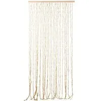 Knotted Door Curtain - Natural