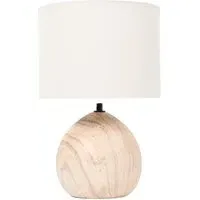 Koa Table Lamp - Natural, Wood