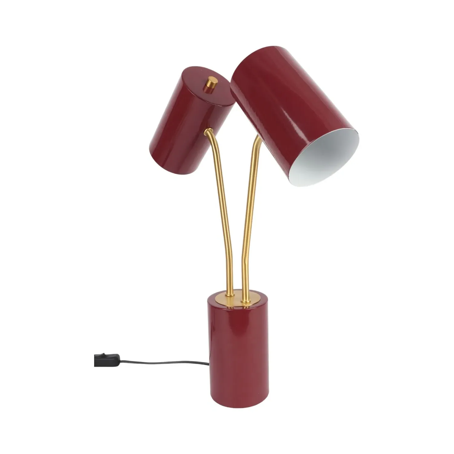Kyaire 2 Way Table Lamp - Dark Red
